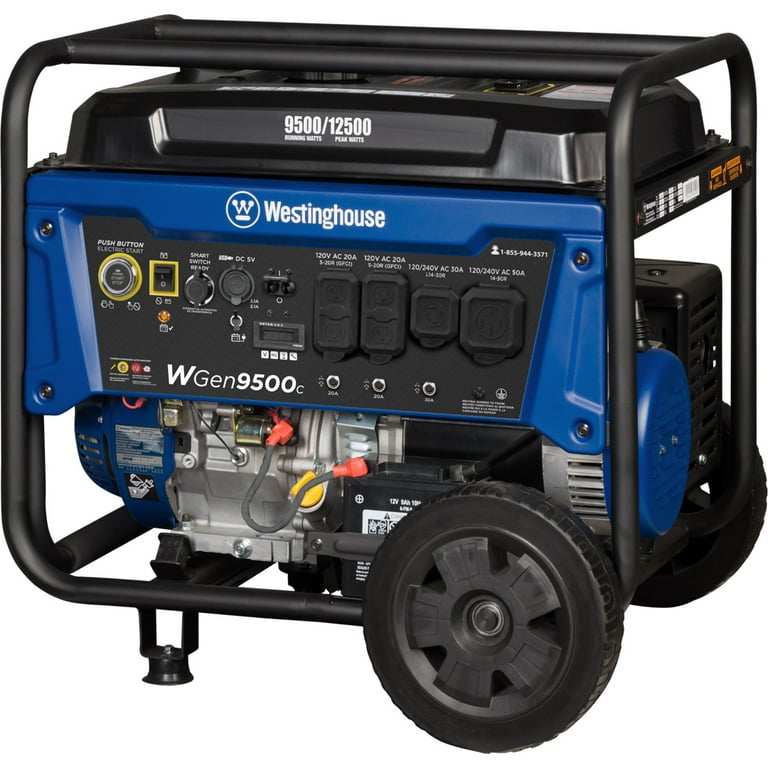 Westinghouse Portable Generator with Co Sensor