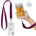 thumbnail image 1 of Phone Lanyard, Neck Strap and Wrist Tether Key Chain Holder Universal for Phone Case Anchor Fit All Smartphones, 1 of 5