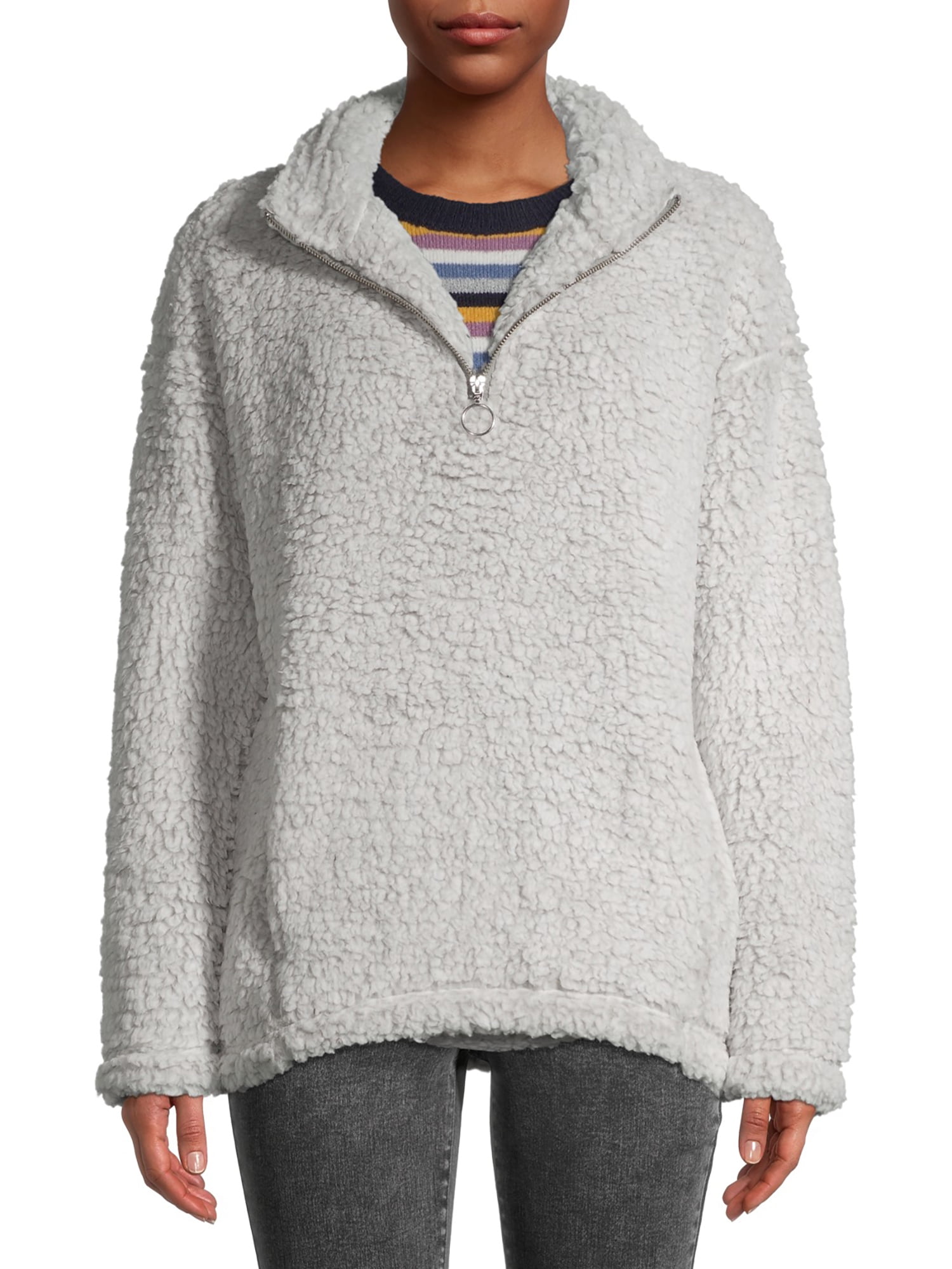 sherpa pullover walmart