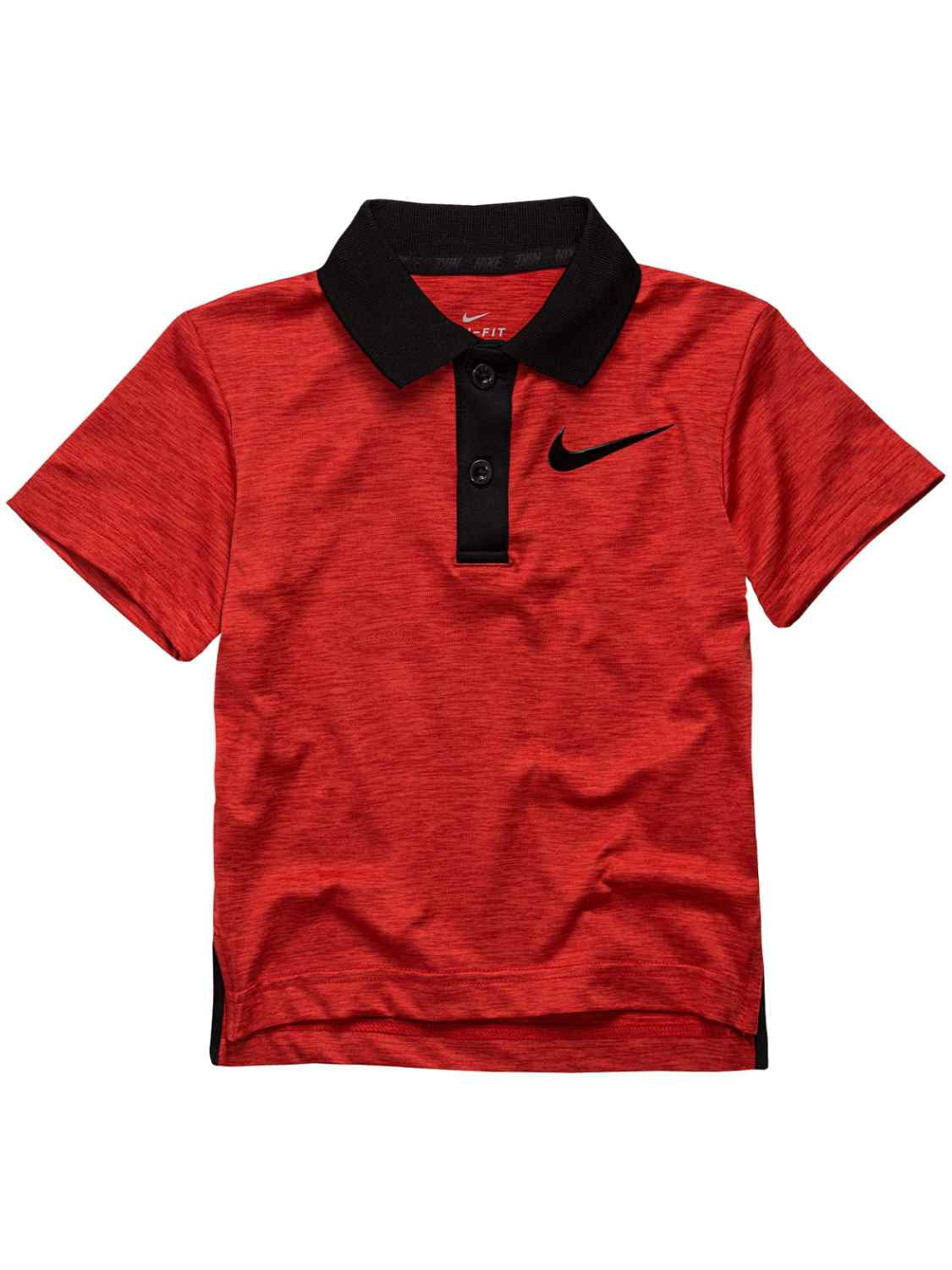 Nike Boys Red \u0026 Black Dri-fit Athletic 