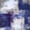 Navy Lilac White, variant on Castle Fairy Watercolor Gradient Wash Twin Quilt Set 2 Pieces,Abstract Graffiti Texture Twin Coverlet Set,Slate Blue Gray White,1 Bedspread and 1 Pillowcase