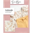 thumbnail image 3 of Jessica Simpson Baby Girls' Leggings Set - 2 Piece T-Shirt and Leggings - Pants Set (12M-16), 3 of 7