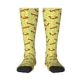 thumbnail image 2 of Lsque Floral Squirrel Printed Crew Socks Men's Women's LightWeight Thin Casual Calf Socks ,Knee High Socks,Cotton Socks, 2 of 9