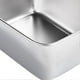 thumbnail image 3 of 304 Stainless Steel Rectangular Fruit and Vegetable Tray, 600ml, 13.5 x 10.5 x 5.5cm, Dishwasher Safe, 3 of 4