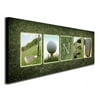 Personalized Golf Framed Canvas Wall Art, Live Preview, Choose Each Photo, Multiple Options