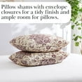 thumbnail image 6 of Southshore Fine Living, Inc. Persia Collection Oversized King Quilt Bedding Set, 3-Piece with King/Cal King Size Quilt and 2 Matching Shams, Persian Rug Style Print, King Size Bedspread, Purple, 6 of 9