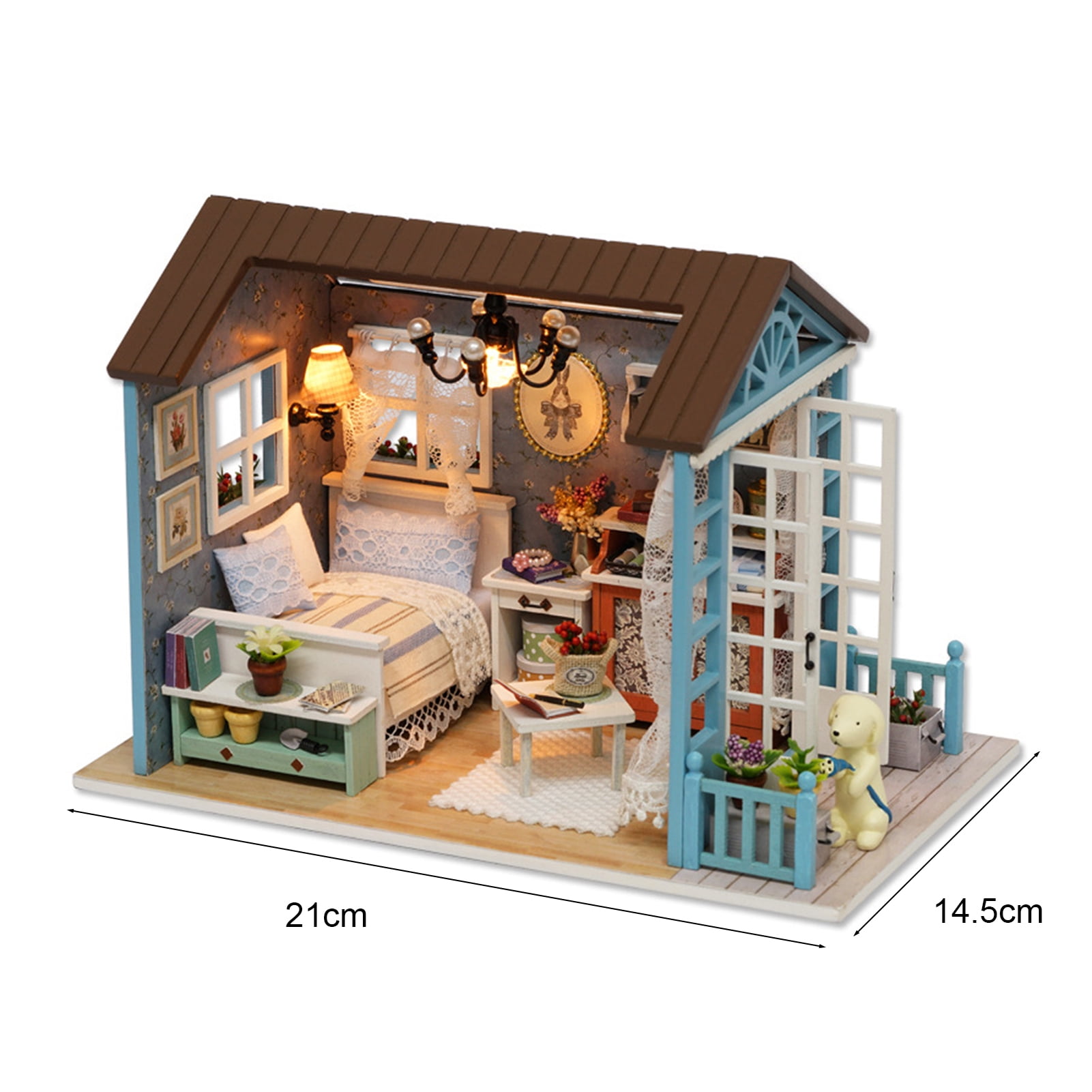 Miniature dollhouse lighting kits deals