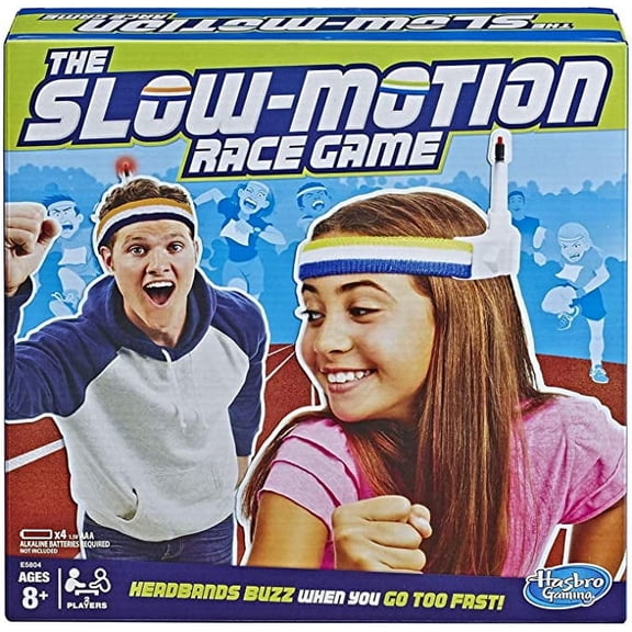 Hasbro Gaming The Slow-Motion Race Game for Kids Ages 8 & Up