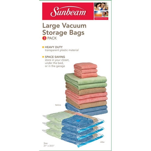Sunbeam 3Piece Vacuum Bag, Large
