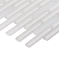 thumbnail image 4 of Modket TDH313MG Super White Crystal Glass Matte Glossy Blended Brick Joint Tile Backsplash, 4 of 5