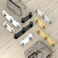 thumbnail image 2 of Gatco 1282MX Glamour Triple Robe Hook Rack - Black, 2 of 2