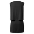 thumbnail image 6 of Jane Wardrobe Women’s Casual Sleeveless 2-Piece Skirt Set, Loose Tank Top and Drawstring Waist Mini Skirt for Summer, Solid Color, S,M,L,XL,XXL, 6 of 6