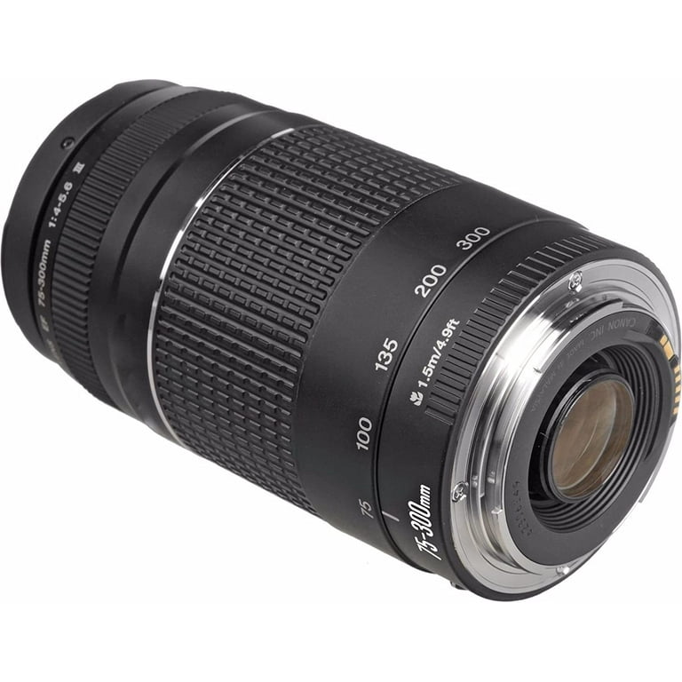 Canon EF 75-300mm f/4-5.6 III Telephoto Zoom Lens for EOS Rebel