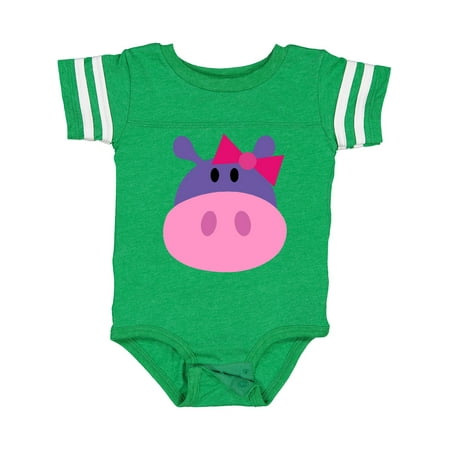 

Inktastic Girl Hippo Gift Baby Girl Bodysuit