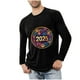 thumbnail image 1 of Blusas y camisas de manga larga con cuello redondo para hombre, deportivas, fitness, hogar, pijamas navideños estampados, camiseta de manga larga con cuello redondo, blusa de poliéster para hombre, 1 of 3
