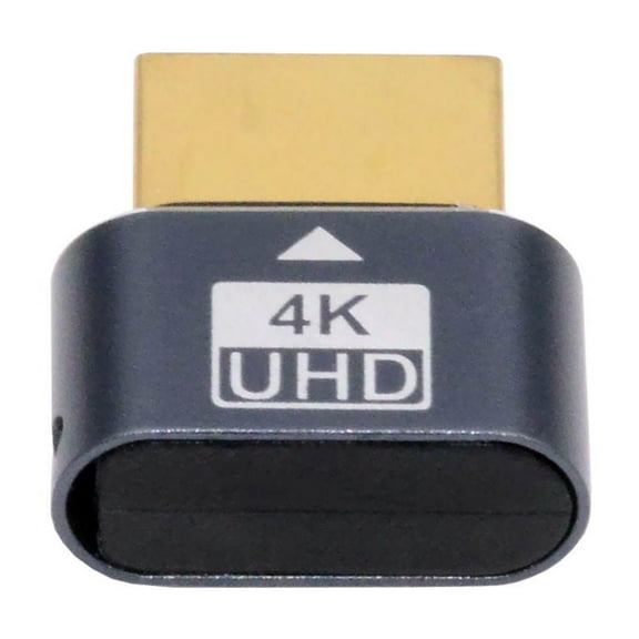 4K HDMI Virtual Display Adapter - Headless Ghost Emulator @60Hz