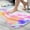 White-631, variant on Ultra Soft Absorbent Bath Mat 20x31.5 Inch Fluid Smoke Aurora Art Style, Dreamy Cloud Print