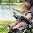 thumbnail image 3 of Momcozy Portable Clip Mini Fan for Infants & Toddlers, 4-Speed Rechargeable, Lightweight 0.26 lb, 360° Rotatable Cooling Fan for Stroller, 3 of 9