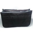 thumbnail image 3 of facefd Sac à Main Cosmétique de Voyage Multifonction Portable à Double Fermeture Éclair pour Femmes, Organisateur, Sac à Main, 3 of 5