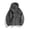 Gray, variant on Men's UPF 50+ Breathable Quick-Dry Outdoors Sun Jacket with Adjustable Hood & Elastic Cuffs Green