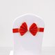 thumbnail image 3 of Funda de silla con lazo y respaldo de silla Decoración flores decorativas, 3 of 4
