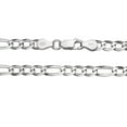 thumbnail image 2 of Sterling Silver 24" 4.3mm Italian Figaro Link Chain, 2 of 4