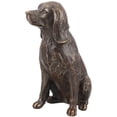 thumbnail image 1 of Bonita escultura de perro, estatua de perro para césped, jardín, linda estatuilla de animal, decoración de perro de resina realista, 1 of 6