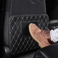 thumbnail image 2 of Car Seat Back Anti Kick Pad Leather Interior Auto Anti Scratch Protector Covers Seat-back Protector Pads Waterproof Accessory Shisiq, 2 of 4
