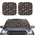 thumbnail image 2 of Gukieu Various Crustaceans Print Car Windshield Sun Visor, Foldable Anti-UV Car Sun Visor Suitable for Vans, Trucks Car Accessories-Large, 2 of 6