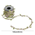 thumbnail image 3 of Dianli Faux Jute Twine Decoration DIY Rattan Photo Wall Kit, Simulation Green Leaves & Colorful Rings, Home or Classroom Wall Art Decoration Set Daily Hot Picks & Limited-Time Offers, 3 of 6