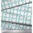 thumbnail image 2 of Soimoi Poly Georgette Fabric Damask Decorative Print Sewing Fabric Yard 52 Inch Wide, 2 of 3