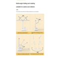 thumbnail image 3 of Led Double- Desk Lamp,led S Operated Table Lamp With Usb Charging Eye S For Home/, 3 of 4