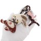 thumbnail image 5 of Ofertas Únicas 1 Pc Encanto de Bolso Accesorios de Bolso de Cuerda Bonitos Marrón Oscuro Rojo, 5 of 6