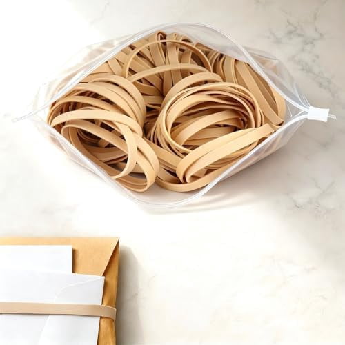 150Pcs Rubber Bands Size #64 Rubberbands Elastics Rubber Bands Office Home Supplies Thin #64 Rubber Band for Office Home Supply File Folder