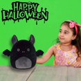 thumbnail image 5 of squishmallow Bat Toy 12 inch squishmallows large animal plush doll, stuffed animal,, holiday birthday Halloween home decoration gift (Black, 30cm) Cherry, 5 of 5