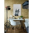 thumbnail image 5 of Marmont Hill Llama with a Bow III Canvas Wall Art, 5 of 7