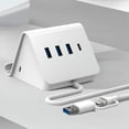 thumbnail image 3 of USB3.0 Adapter Hub With Type C Port And Stand Function 5Gbps USB Docking Station, 3 of 18