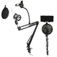 thumbnail image 4 of Pinces de Bureau en Métal Support de Cintre de Micro, Support de Cintre de Microphone, Réglage de Direction Téléphone Intelligent pour la Diffusion en Direct Microphone Portable Vlog Faisant, 4 of 8