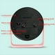 thumbnail image 4 of Reloj Despertador Pequeño de Metal, Silencioso, para Escritorio, Habitación, Oficina, Decoración, B, 4 of 8