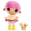 Lalaloopsy Littles Doll Sprinkle Spice Cookie with Pet Cookie Mouse Playset, 7" baker doll with Changeable Pink and Yellow Outfit, in Reusable Play House Package, Toys for Girls Ages 3 4 5+ to 103