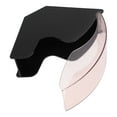 thumbnail image 1 of OULII Support de Filtre à Café Conteneur ABS Support de Rangement de Filtre à Café Noir 1Pcs Nettoyage Facile, 1 of 8