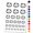 Black, variant on Cute Frog Face Water Resistant Temporary Tattoo Set Fake Body Art Collection - White