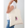 thumbnail image 3 of Bolso de mano I'm Taller than the Boy, bolso de mano para mujer, bolso de mano de lona, 3 of 4