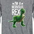 thumbnail image 3 of Toy Story - I'm Nervous Rex - Toddler And Youth Long Sleeve Graphic T-Shirt, 3 of 5
