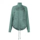 thumbnail image 3 of Chaqueta de Invierno para Mujer, Cálida, de Punto, con Retazos, Acolchada, Informal, de Cuello Alto, Larga y Cremallera Lago Azul XXL, 3 of 7