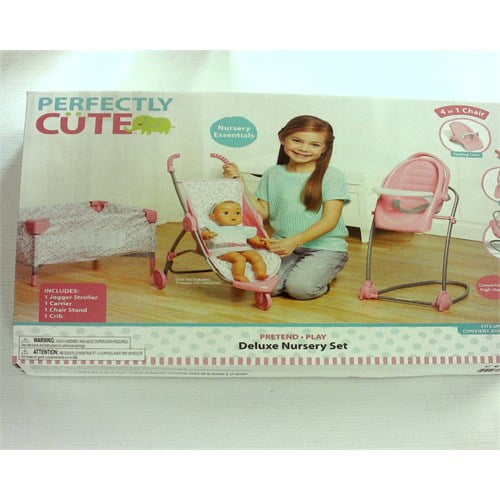 perfectly cute deluxe nursery set