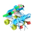 thumbnail image 4 of MAGIDEAL Adjustable Roller Skates for Kids Double Row Lightweight Comfortable Rollerskate Colorful Blue, 4 of 8