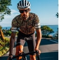 thumbnail image 4 of Camiseta de ciclismo del equipo Cafe Du Cycliste para hombre, camiseta de manga corta para bicicleta de montaña o de carretera, ropa transpirable de verano, 4 of 5