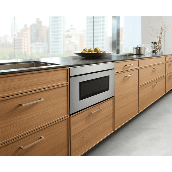 SHARP SMD2479KSC 24” Built-In Smart Microwave Drawer Oven 1.2 cu. ft., 950 Watt Stainless Steel with « Easy Wave Open » and Hidden Control Panel