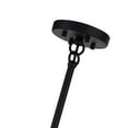 thumbnail image 3 of 49347-04 Livex Lighting Denmark - 8 Light Large Chandelier-21.5 Inches Tall and 36 Inches Wide-Black/Brushed Nickel Finish, 3 of 14